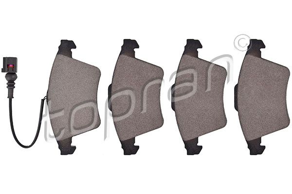 Brake Pad Set, disc brake TOPRAN 110 540