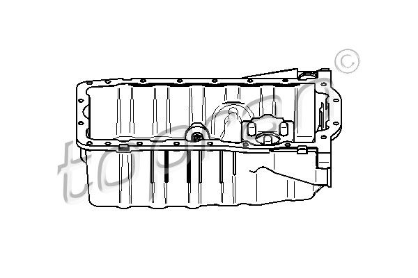 Oil Sump TOPRAN 110 613