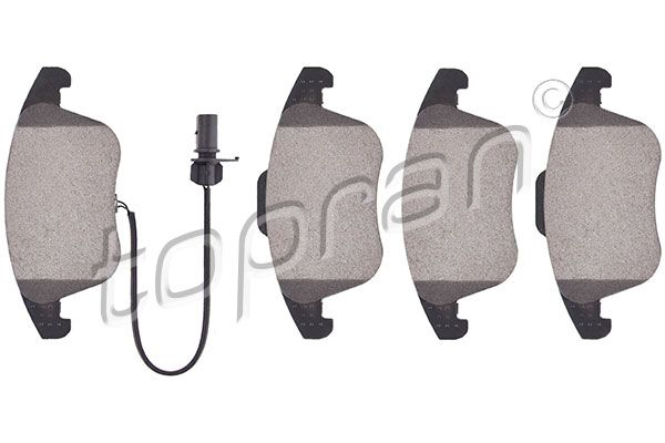 Brake Pad Set, disc brake TOPRAN 113 176