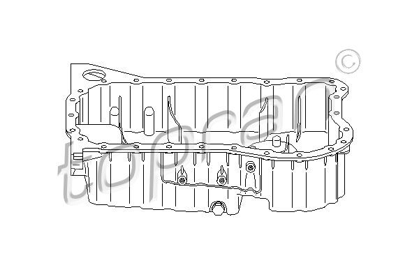 Oil Sump TOPRAN 113 321