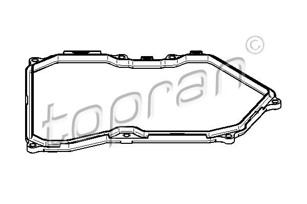 Gasket, automatic transmission oil sump TOPRAN 113 392