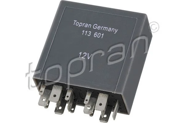 Реле, інтервал роботи склоомивача й склоочисника TOPRAN 113 601