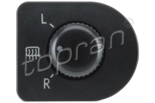 Switch, exterior rearview mirror adjustment TOPRAN 114 284