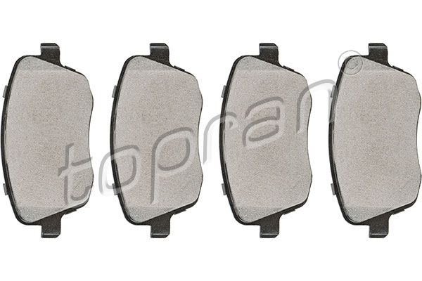 Brake Pad Set, disc brake TOPRAN 114 348