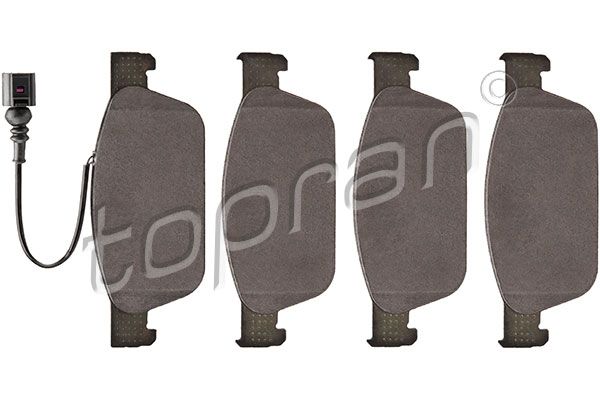 Brake Pad Set, disc brake TOPRAN 114 855