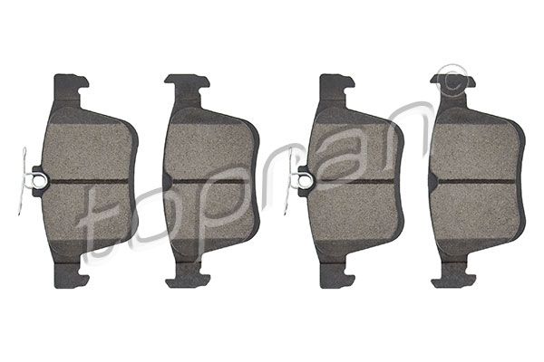 Brake Pad Set, disc brake TOPRAN 115 815