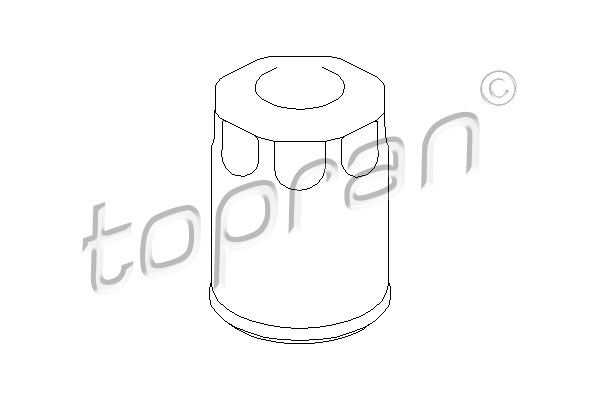 Oil Filter TOPRAN 201 305