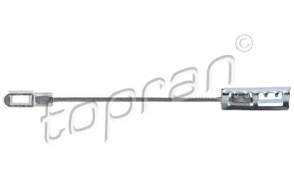 Cable Pull, parking brake TOPRAN 205 502