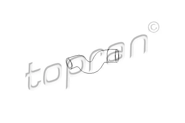 Radiatoriaus žarna TOPRAN 205 713