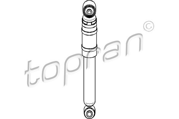 Amortizatorius TOPRAN 206 060