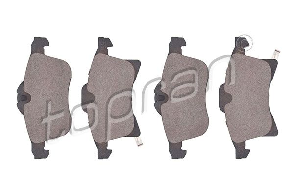 Brake Pad Set, disc brake TOPRAN 206 509