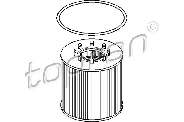 Oil Filter TOPRAN 207 012