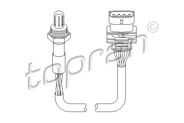 Lambda Sensor TOPRAN 207 054