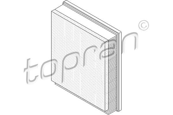 Air Filter TOPRAN 207 542