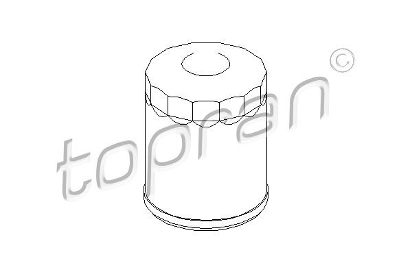 Oil Filter TOPRAN 300 029