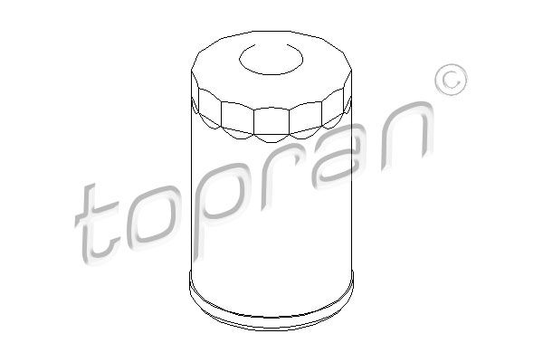 Alyvos filtras TOPRAN 300 092