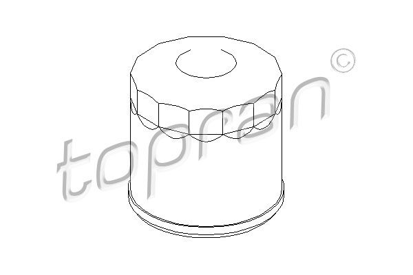 Oil Filter TOPRAN 300 511