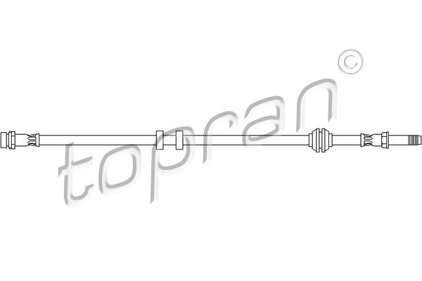 Brake Hose TOPRAN 300 641