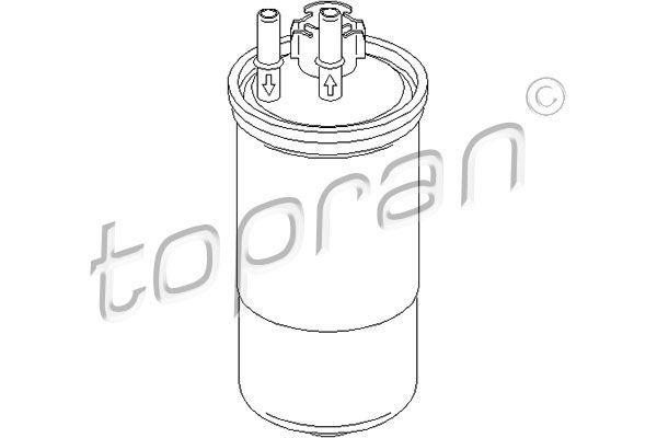 Fuel Filter TOPRAN 302 132