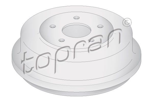 Brake Drum TOPRAN 302 250