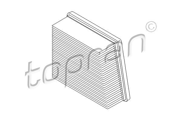 Air Filter TOPRAN 304 054