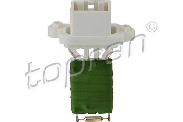 Resistor, interior blower TOPRAN 304 209