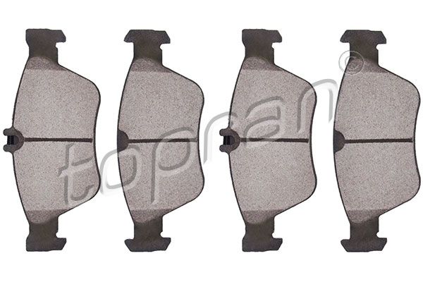 Brake Pad Set, disc brake TOPRAN 400 518