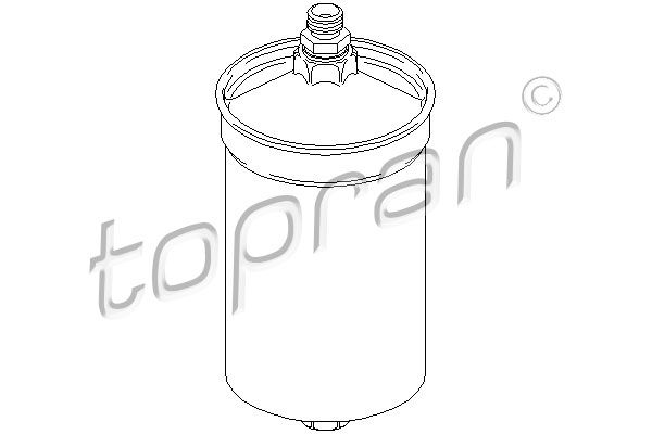 Фільтр палива TOPRAN 400 884