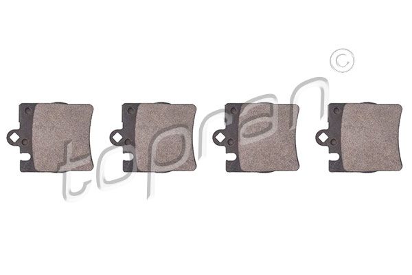 Brake Pad Set, disc brake TOPRAN 400 947