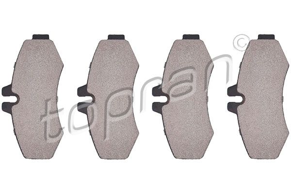 Brake Pad Set, disc brake TOPRAN 401 286