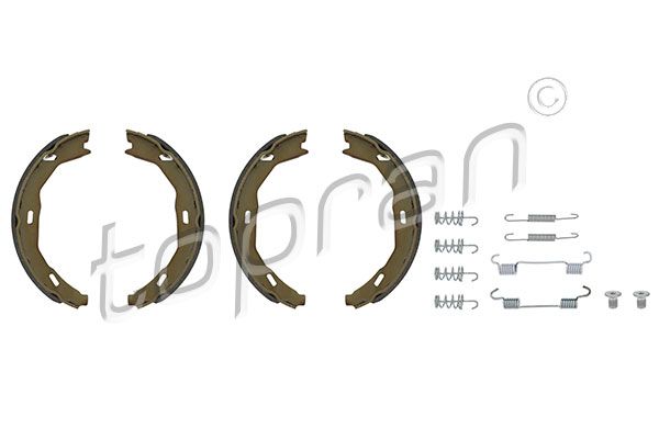 Brake Shoe Set, parking brake TOPRAN 401 906