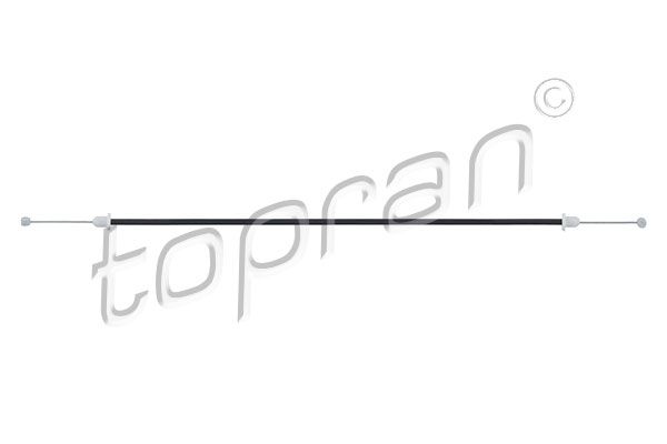 Cable Pull, parking brake TOPRAN 408 989