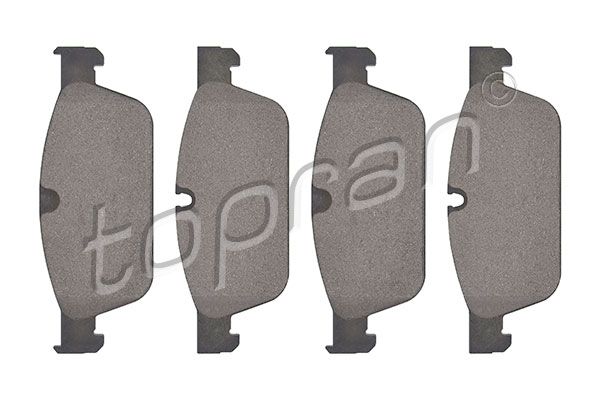 Brake Pad Set, disc brake TOPRAN 409 498