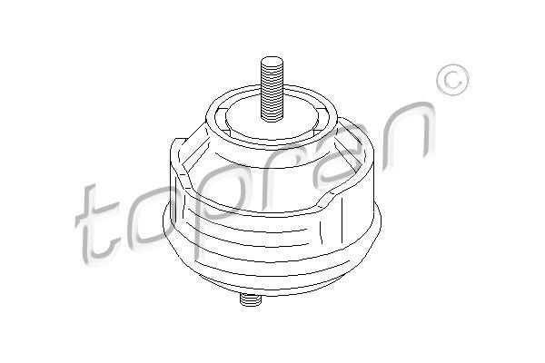 Variklio montavimas TOPRAN 500 278