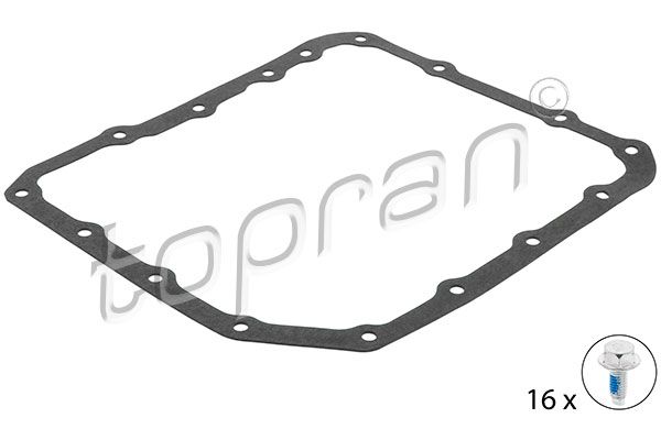 Gasket, automatic transmission oil sump TOPRAN 500 784