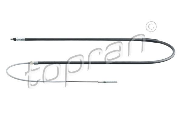 Cable Pull, parking brake TOPRAN 501 099