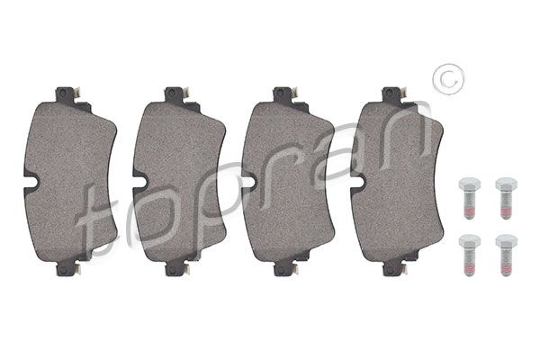 Brake Pad Set, disc brake TOPRAN 503 020