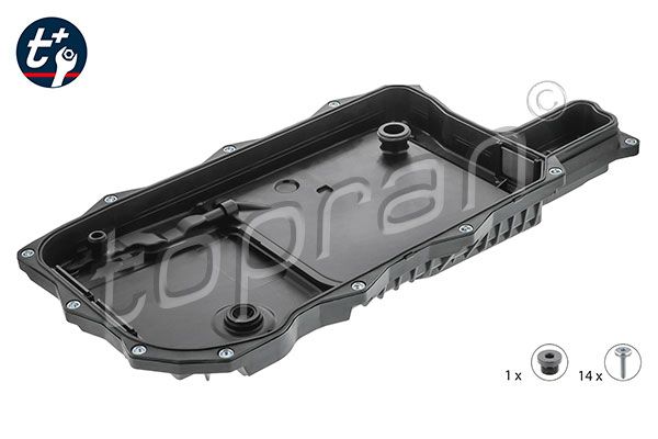 Oil Sump, automatic transmission TOPRAN 503 766