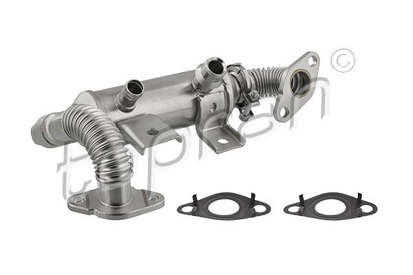 Cooler, exhaust gas recirculation TOPRAN 630 152