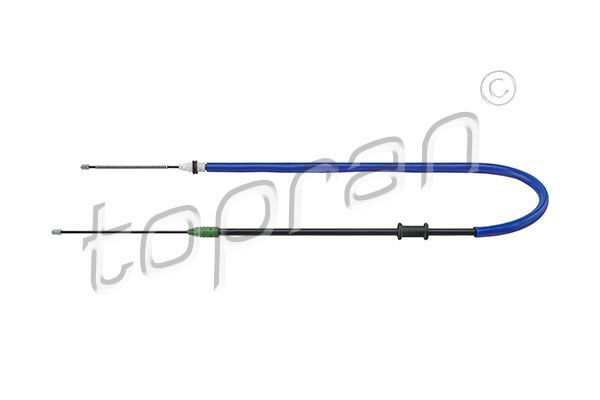 Cable Pull, parking brake TOPRAN 700 933