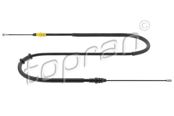 Cable Pull, parking brake TOPRAN 701 493