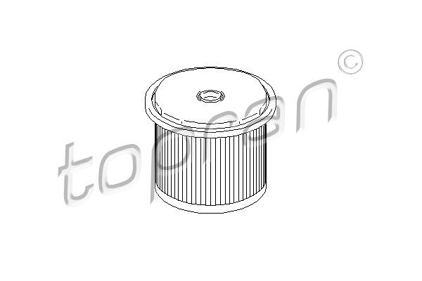 Kuro filtras TOPRAN 720 945