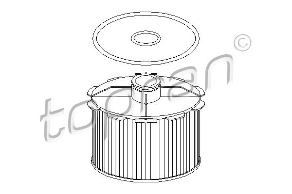 Fuel Filter TOPRAN 720 949