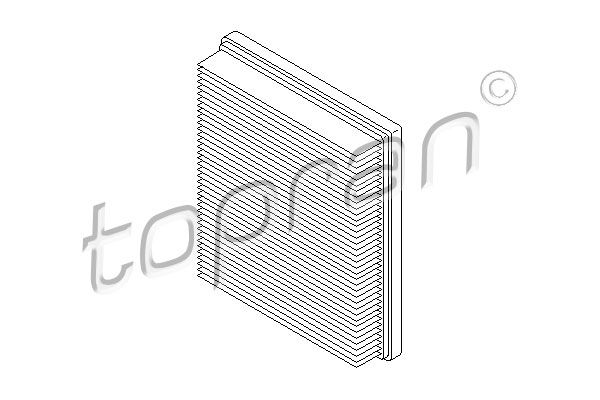 Air Filter TOPRAN 720 959