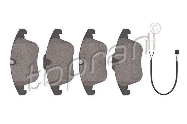 Brake Pad Set, disc brake TOPRAN 723 320