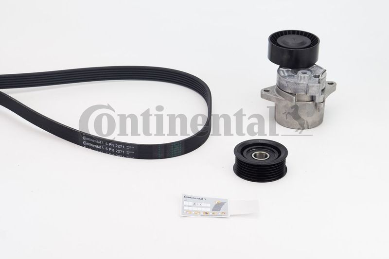Ensemble de courroies trapézoïdales nervurées CONTINENTAL CTAM 6PK2271K1
