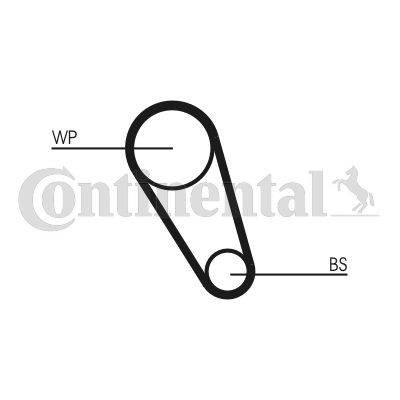 Water Pump & Timing Belt Kit CONTINENTAL CTAM CT1185WP4