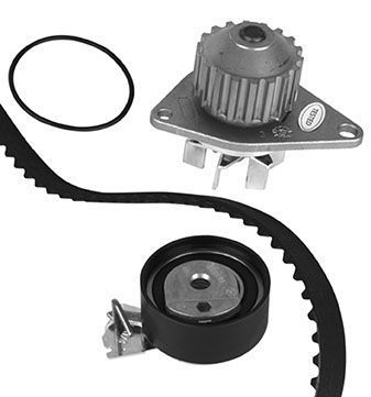 Water Pump & Timing Belt Kit GRAF KP837-1