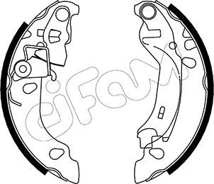 Brake Shoe Set CIFAM 153-083