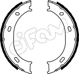 Brake Shoe Set, parking brake CIFAM 153-239